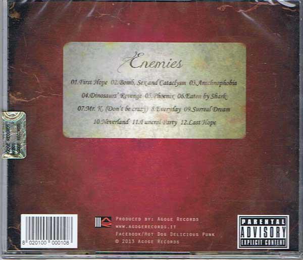 Hot Dog - Enemies - Cd