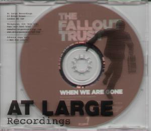 Fallout Trust - When We Are Gone - Cd