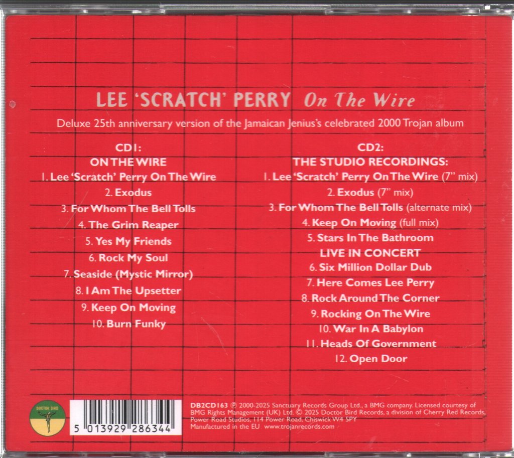 Lee Scratch Perry - On the Wire - Double Cd