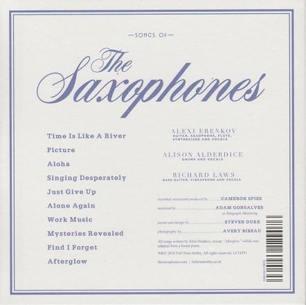 Saxophones - Songs Of The Saxophones - Cd
