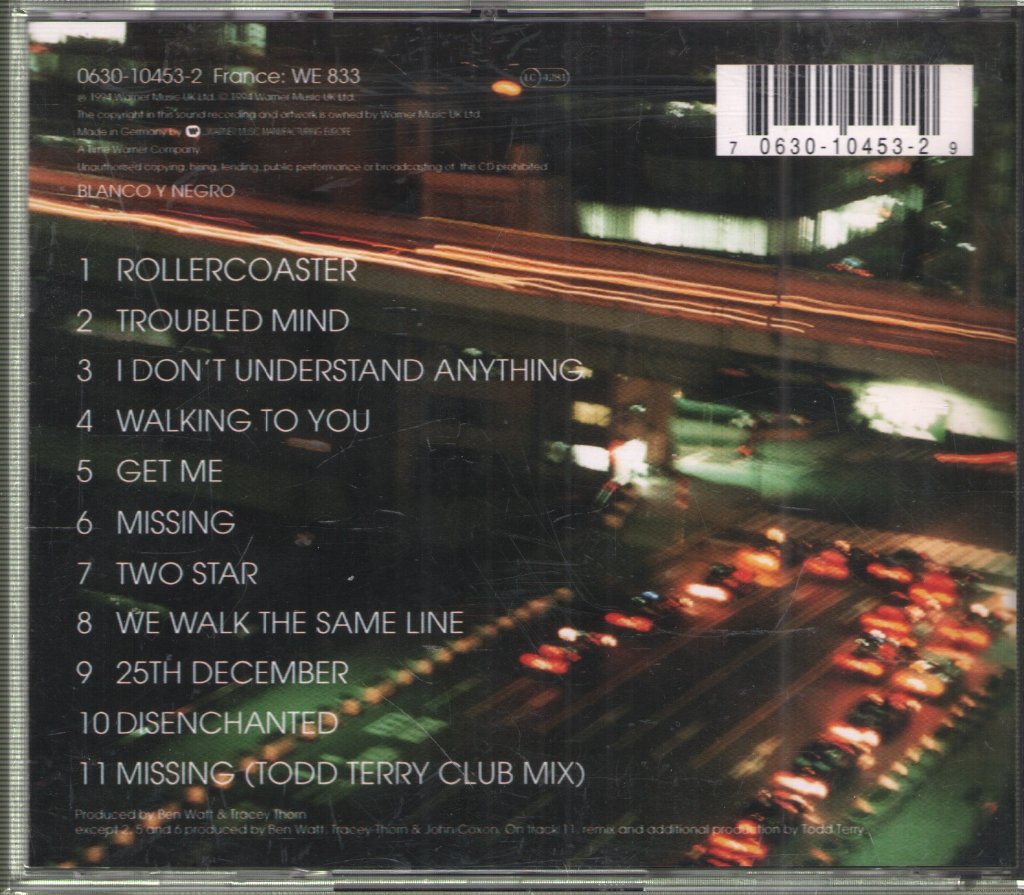 Everything But The Girl - Amplified Heart - Cd