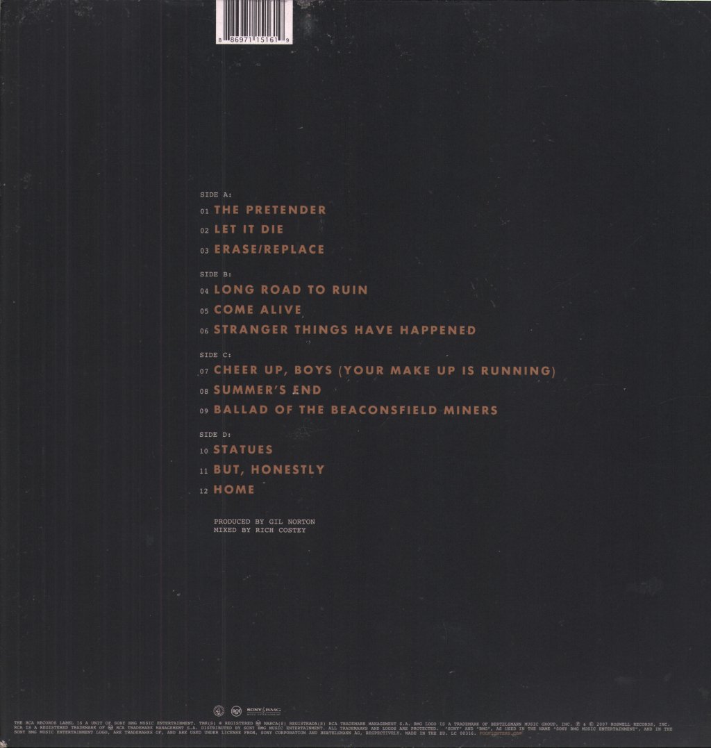 Foo Fighters - Echoes Silence Patience And Grace - Double Lp