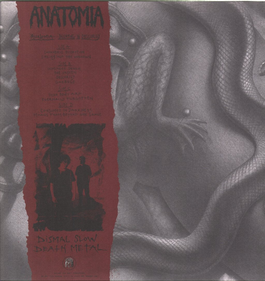 Anatomia - Decaying In Obscurity - Double Lp
