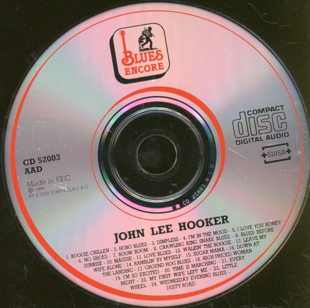 John Lee Hooker - Boogie Chillen Man - Cd