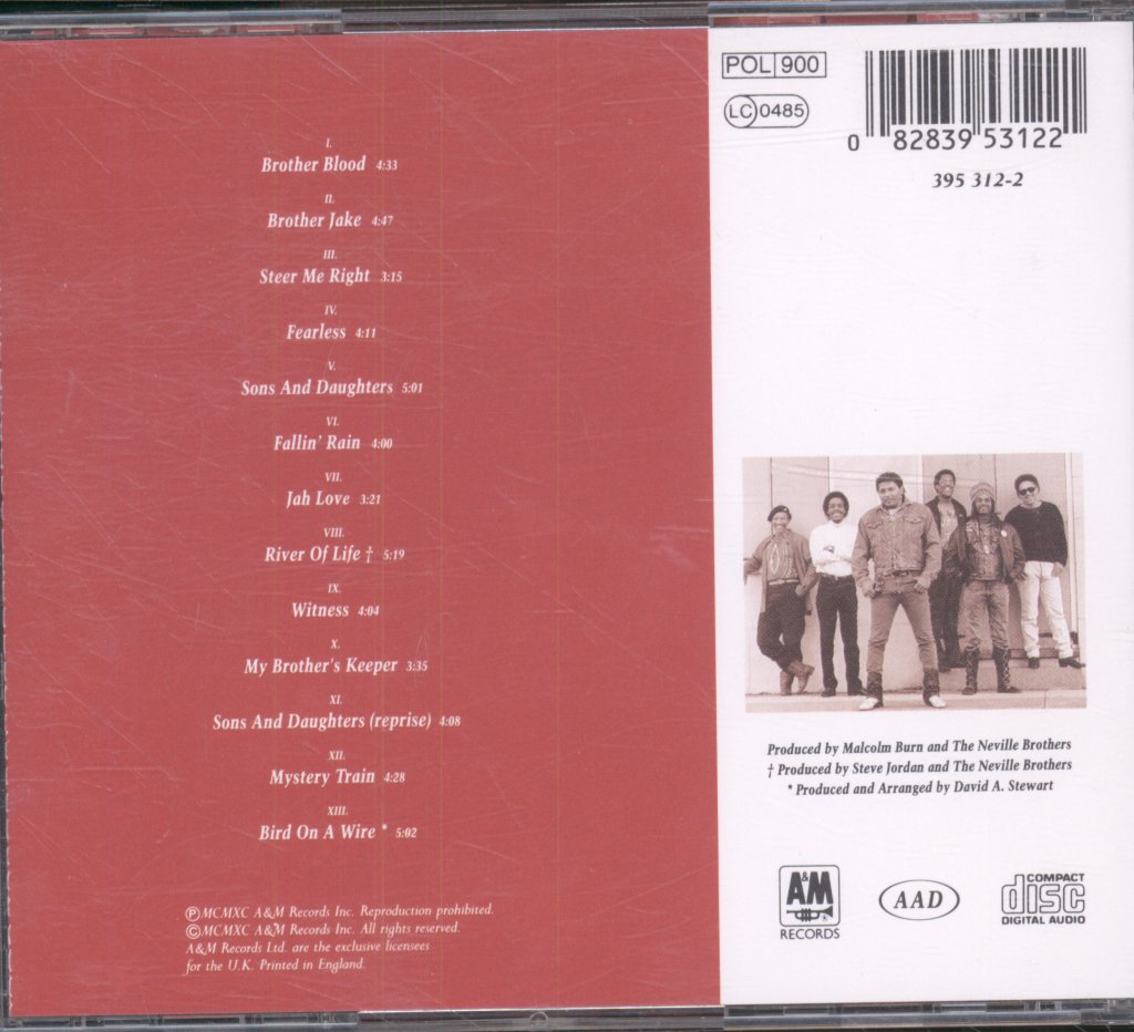 Neville Brothers - Brother's Keeper - Cd