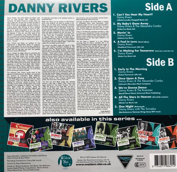 Danny Rivers - Joe Meek's Tea Chest Tapes: Can't You Hear My Heart - 10 Inch