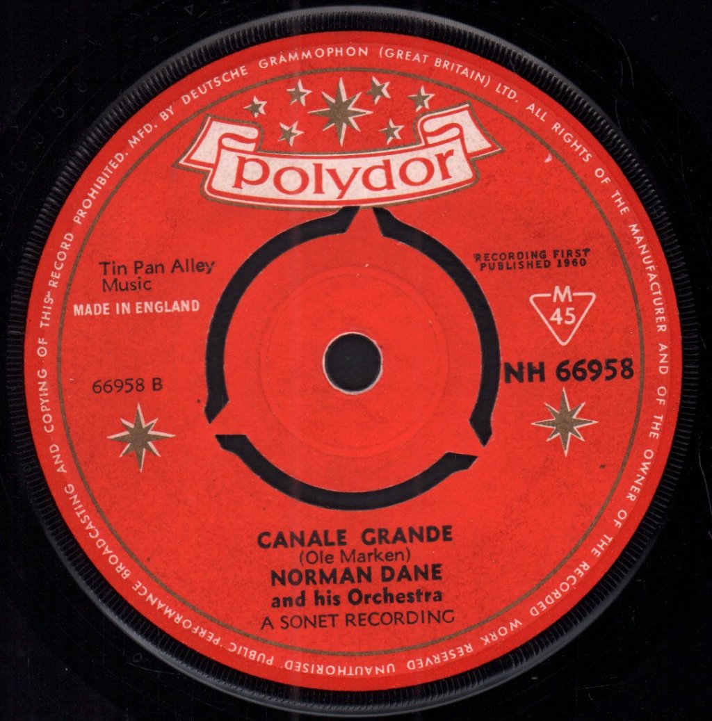 norman dane and his orchestra - Girls From Copenhagen - 7 Inch
