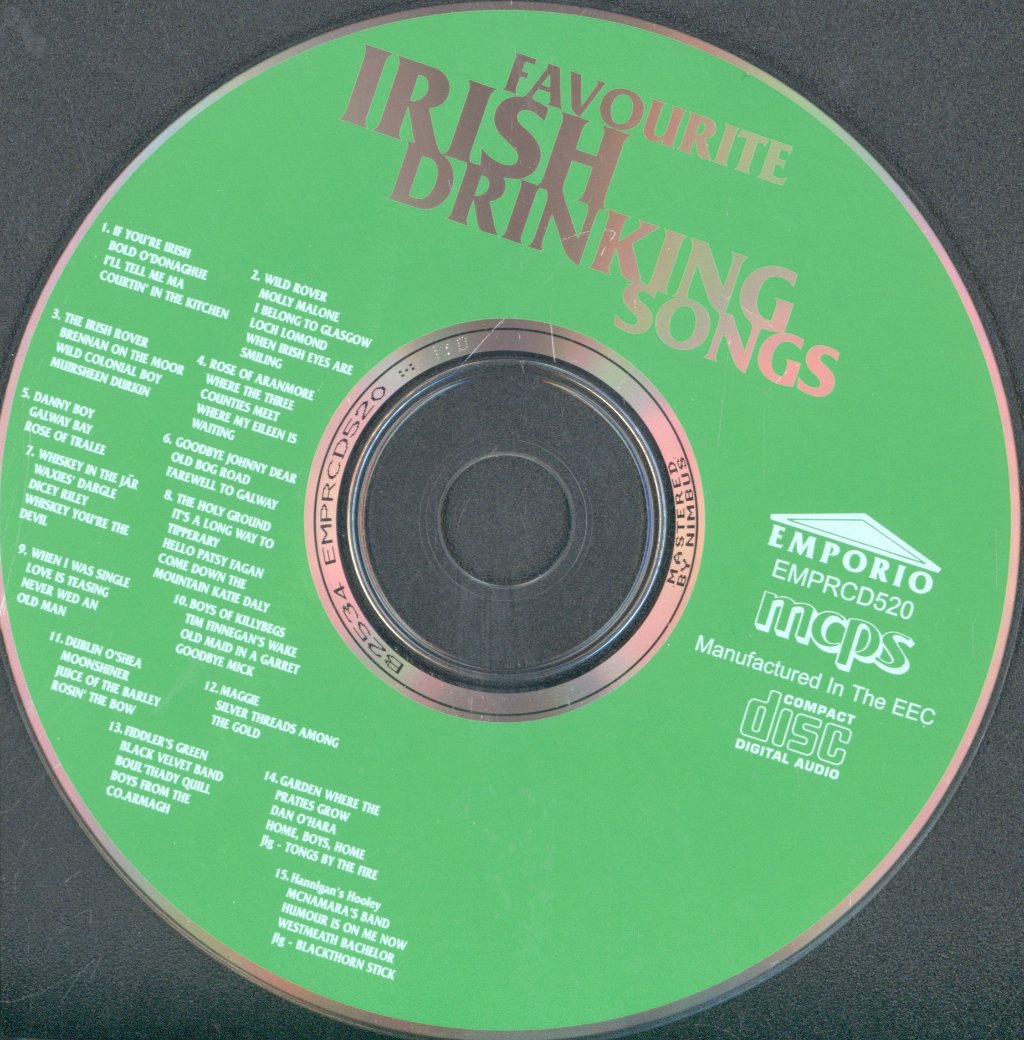 Sean O'Neill Band - Favourite Irish Drinking Songs - Cd