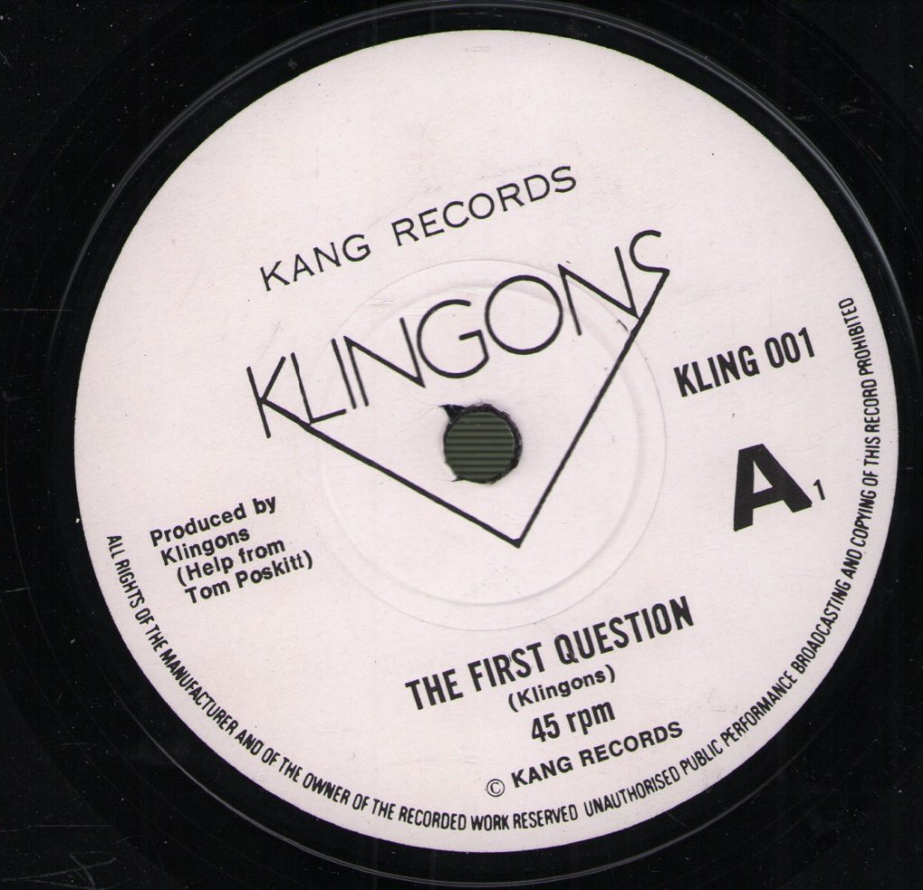 Klingons - Dr. Jekkyl And Mr. Hyde - 7 Inch