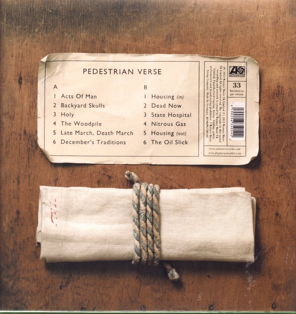 Frightened Rabbit - Pedestrian Verse - Lp