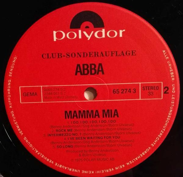 ABBA - Mamma Mia - Lp