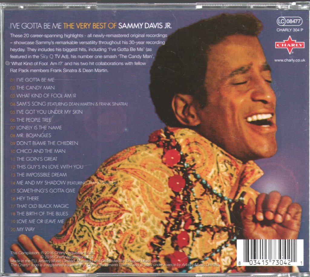 Sammy Davis Jr - I've Gotta Be Me - The Very Best Of Sammy Davis Jr. - Cd
