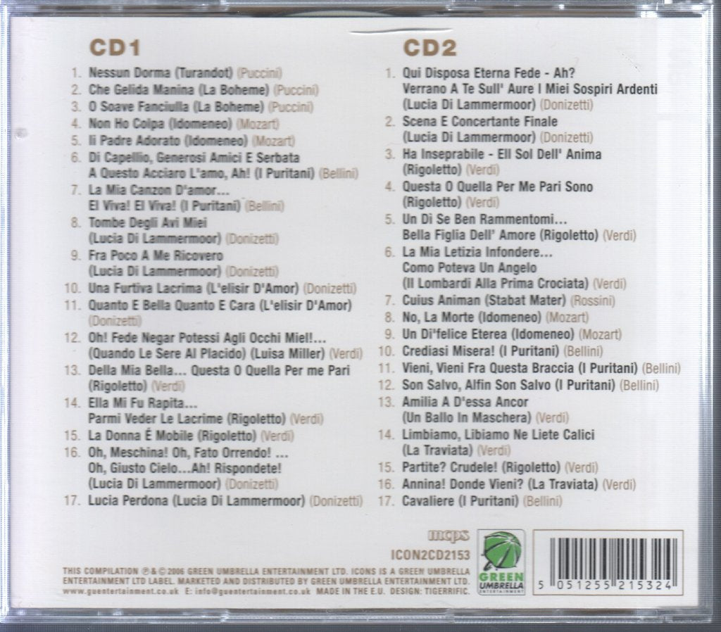 Luciano Pavarotti - Icons - Double Cd