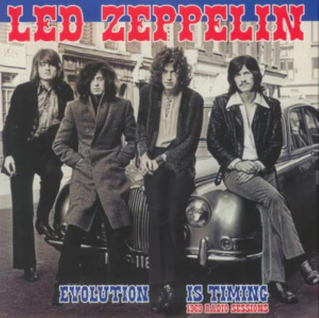 Led Zeppelin - Evolution Is Timing 1969 Radio Sessions (Red Vinyl) - Double Lp