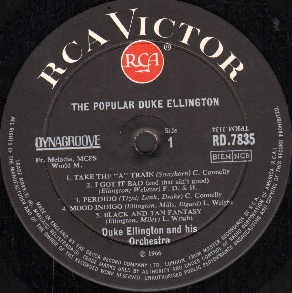 Duke Ellington And His Orchestra - Popular - Lp