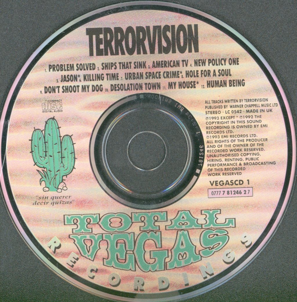 Terrorvision - Formaldehyde - Cd