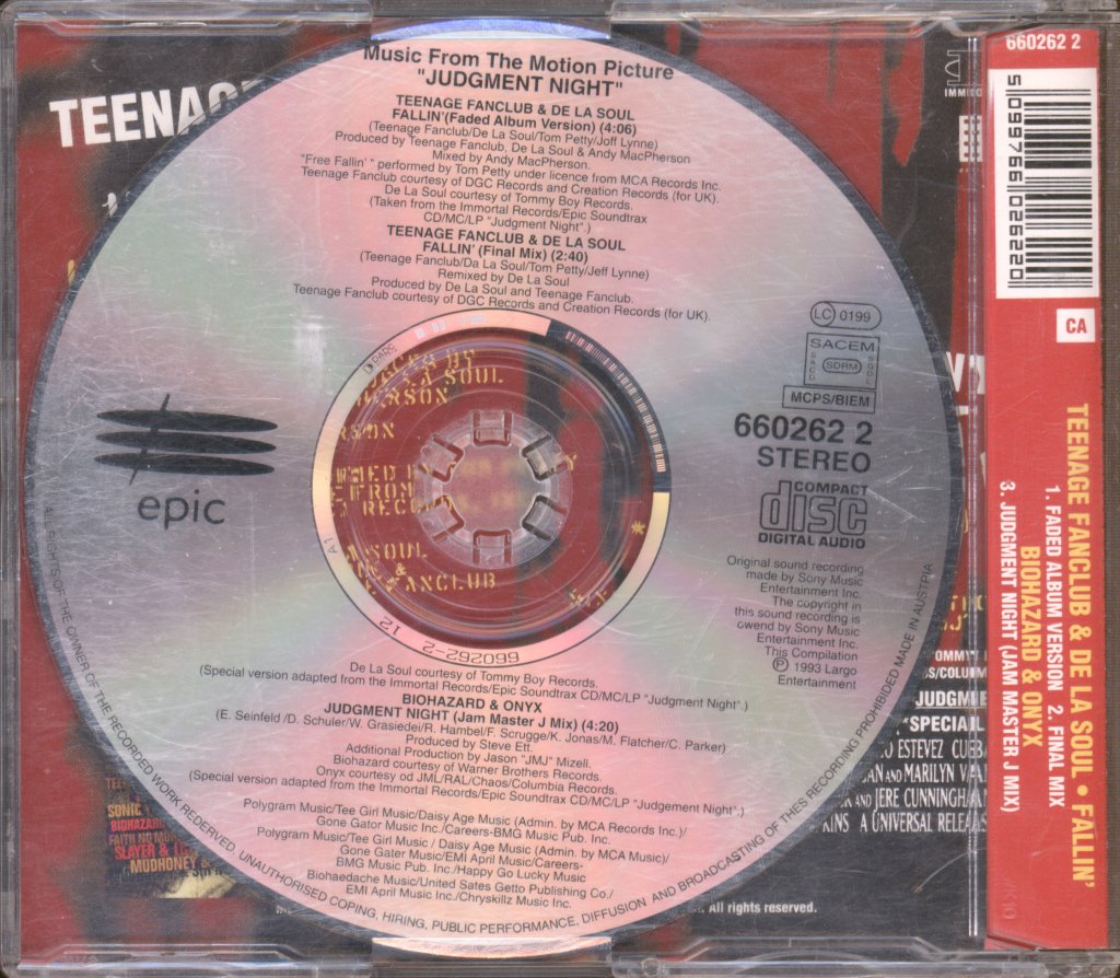 Teenage Fanclub - Fallin' - Cd