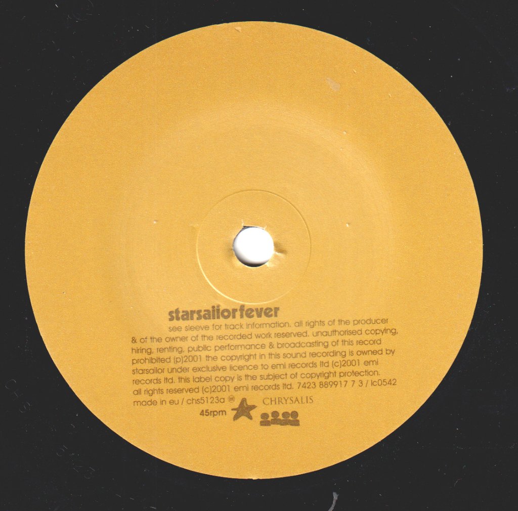 Starsailor - Fever - 7 Inch