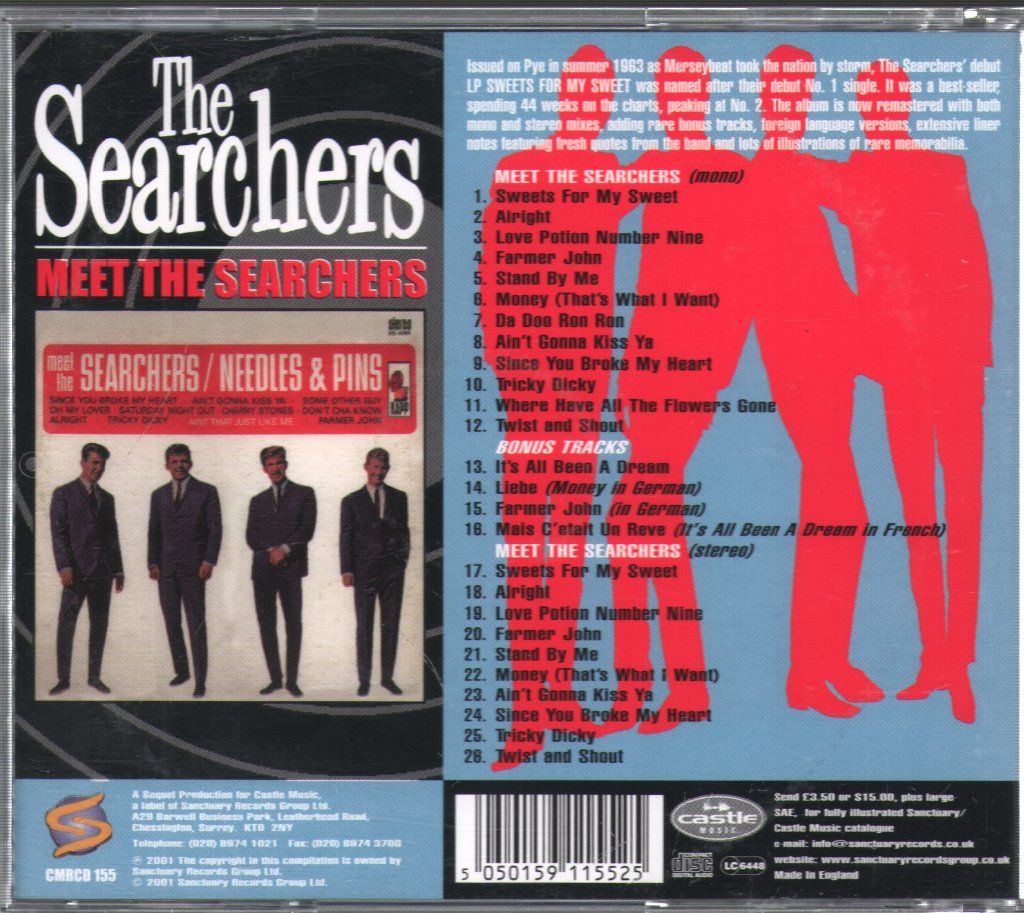 Searchers - Meet The Searchers - Cd