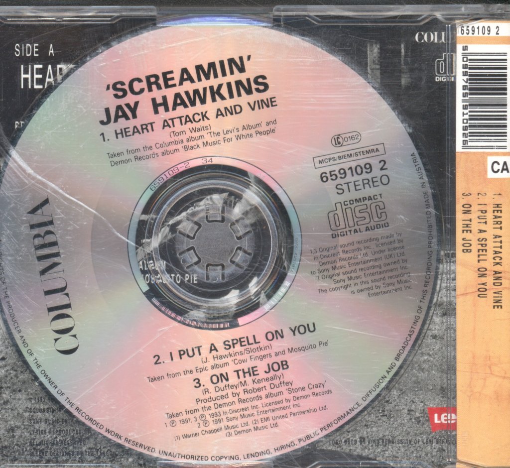 Screamin' Jay Hawkins - Heart Attack And Vine - Cd