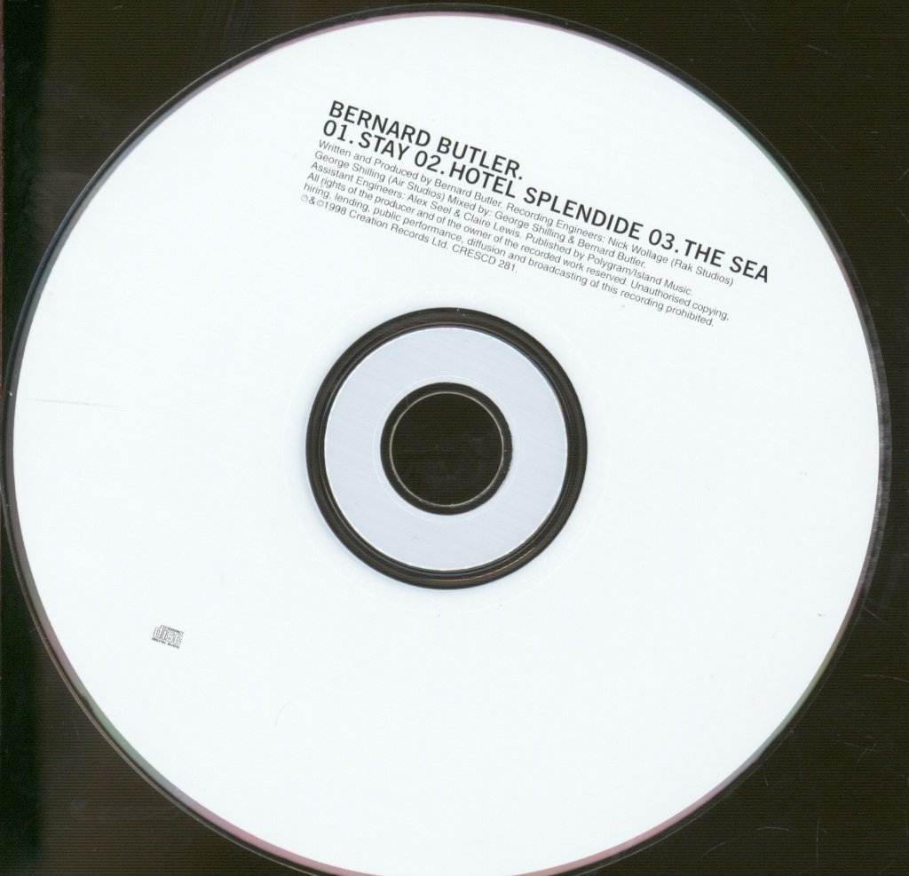 Bernard Butler - Stay - Cd