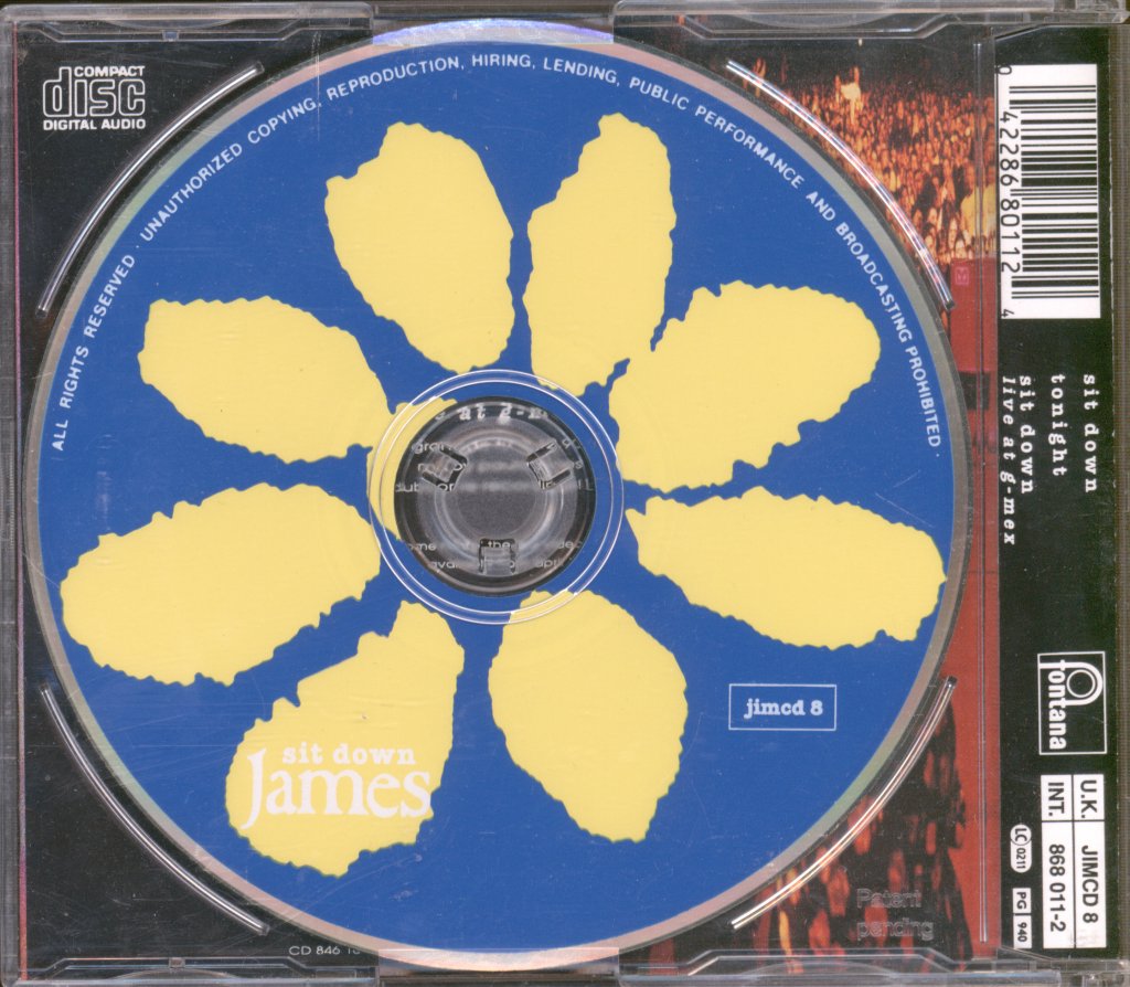 James - Sit Down - Cd