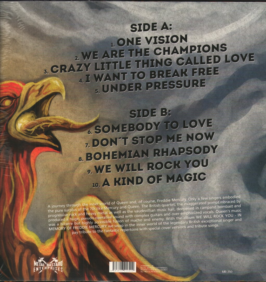 Various Artists - We Will Rock You - In Memory Of Freddie Mercury - Lp
