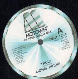 Lionel Richie - Truly - 12 Inch