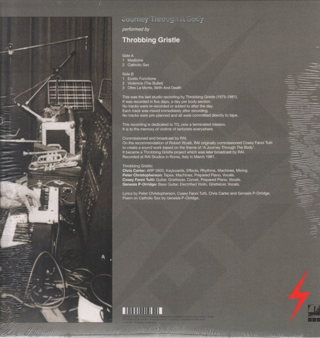 Throbbing Gristle - Journey Through A Body - Lp
