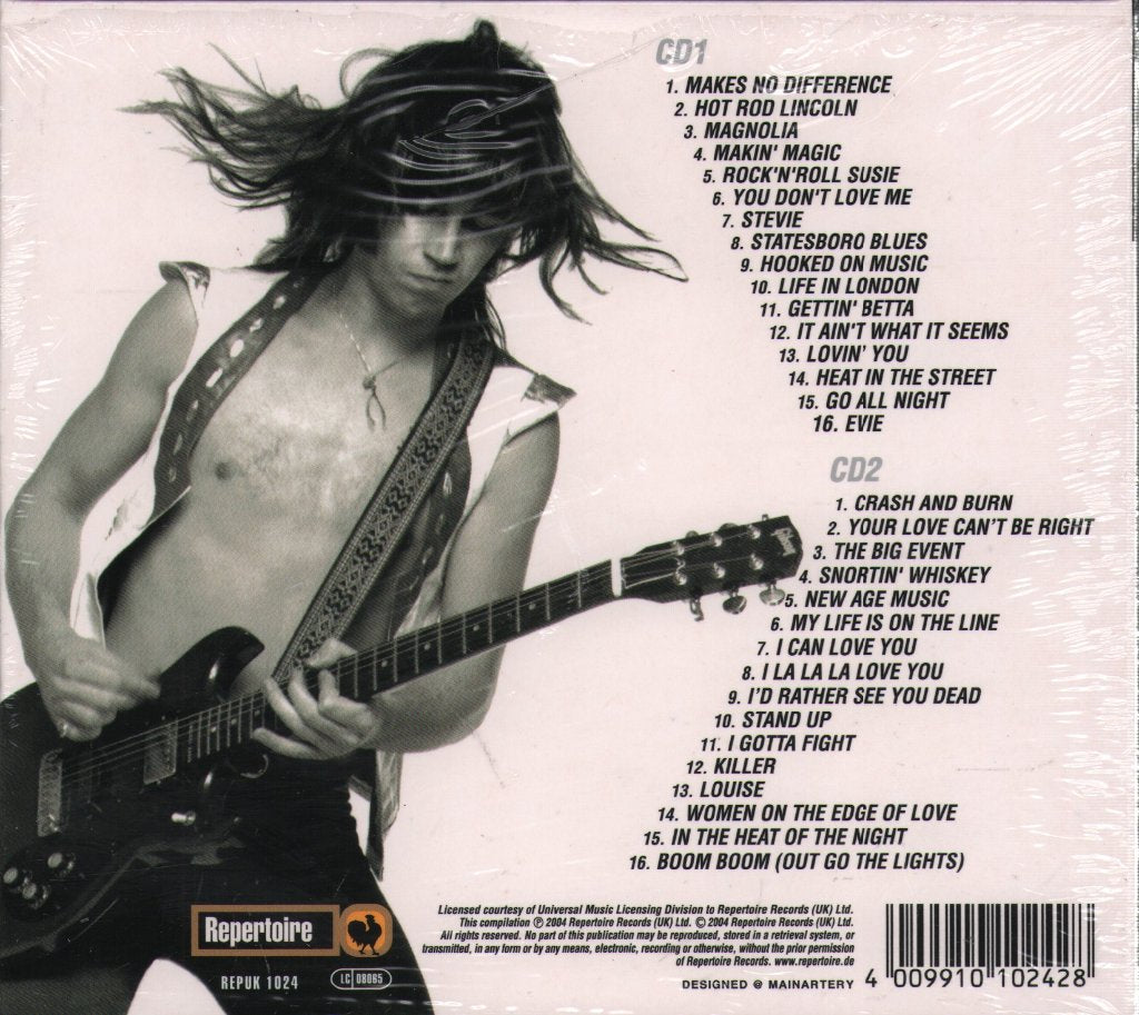 Pat Travers - Rock Solid - The Essential Collection - Double Cd