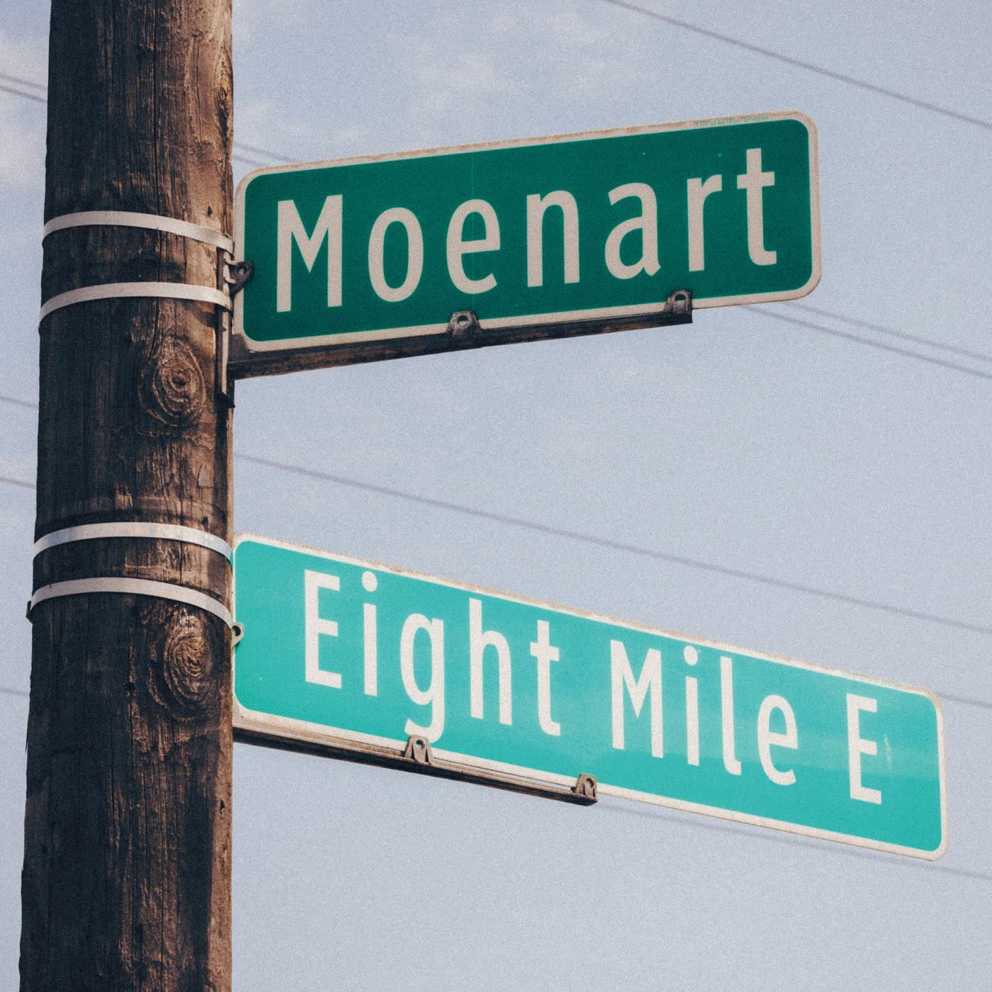 Tall Black Guy - 8 Miles To Moenart - Lp
