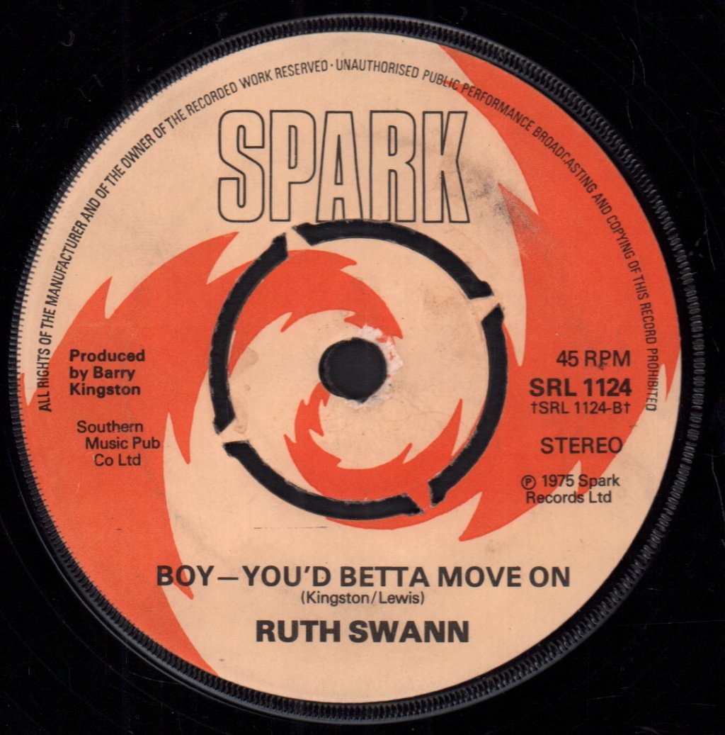 Ruth Swann - Tainted Love - 7 Inch
