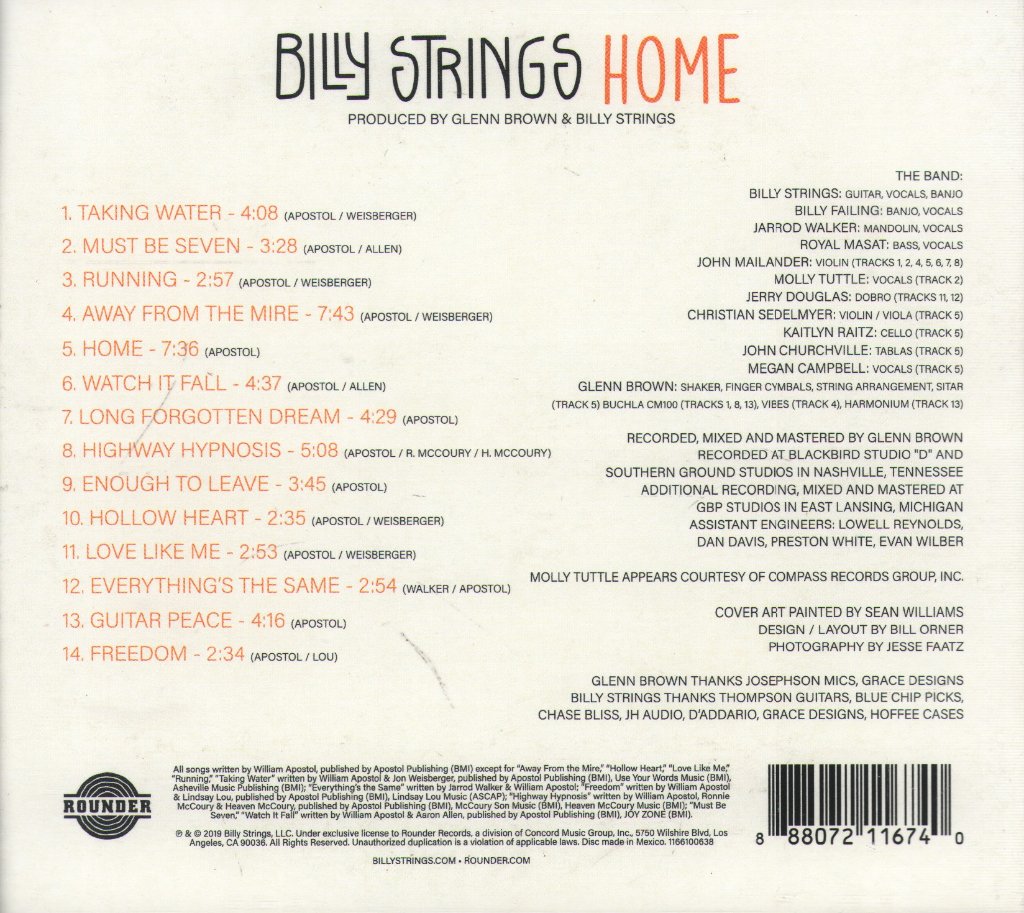 Billy Strings - Home - Cd