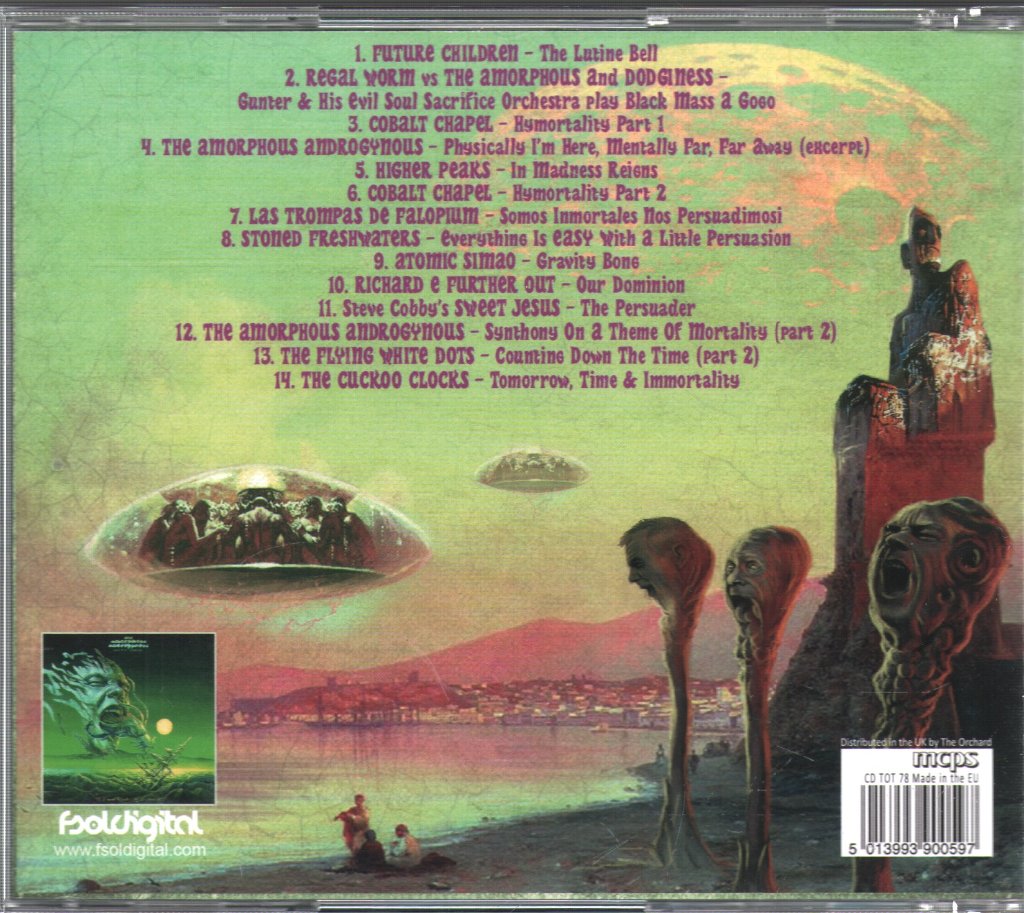 Amorphous Androgynous - We Persuade Ourselves We Are Immortal Remixes - Cd