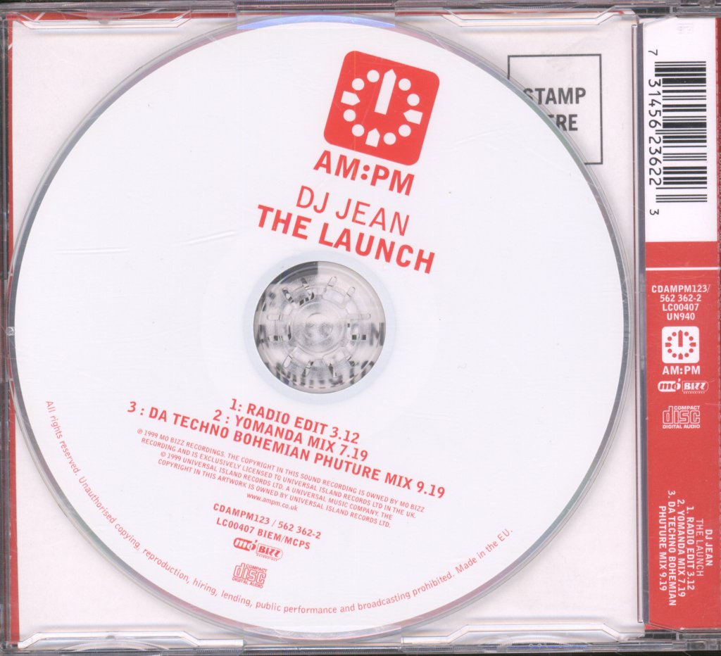 DJ Jean - Launch - Cd