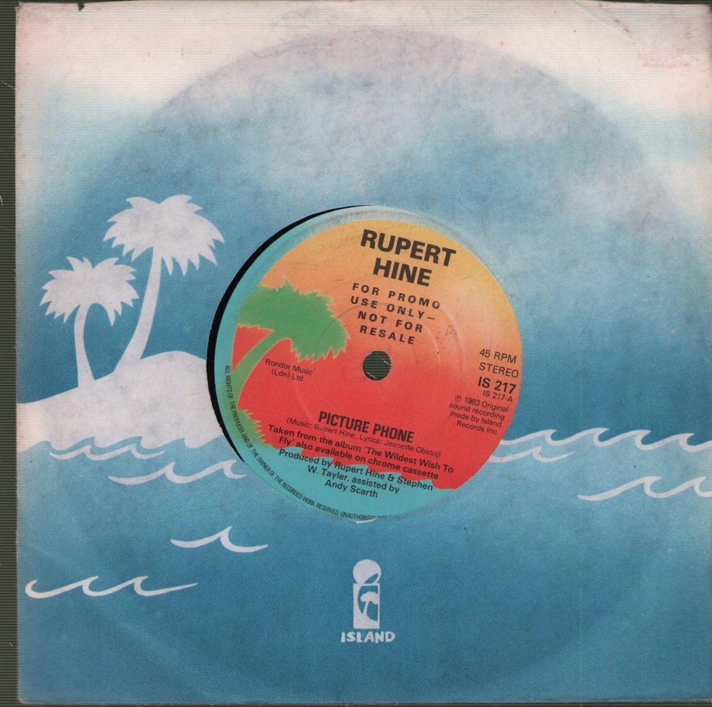 Rupert Hine - Picture Phone - 7 Inch