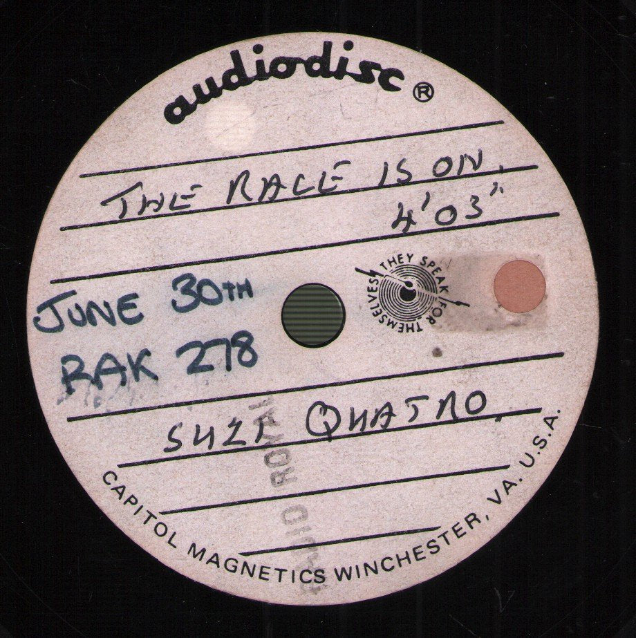 Suzi Quatro - Race Is On - 7 Inch