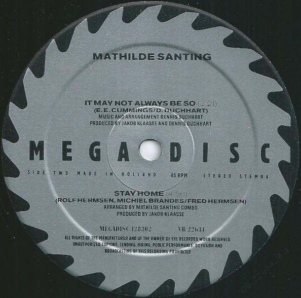 Mathilde Santing Combo - Hand In Hand - 12 Inch