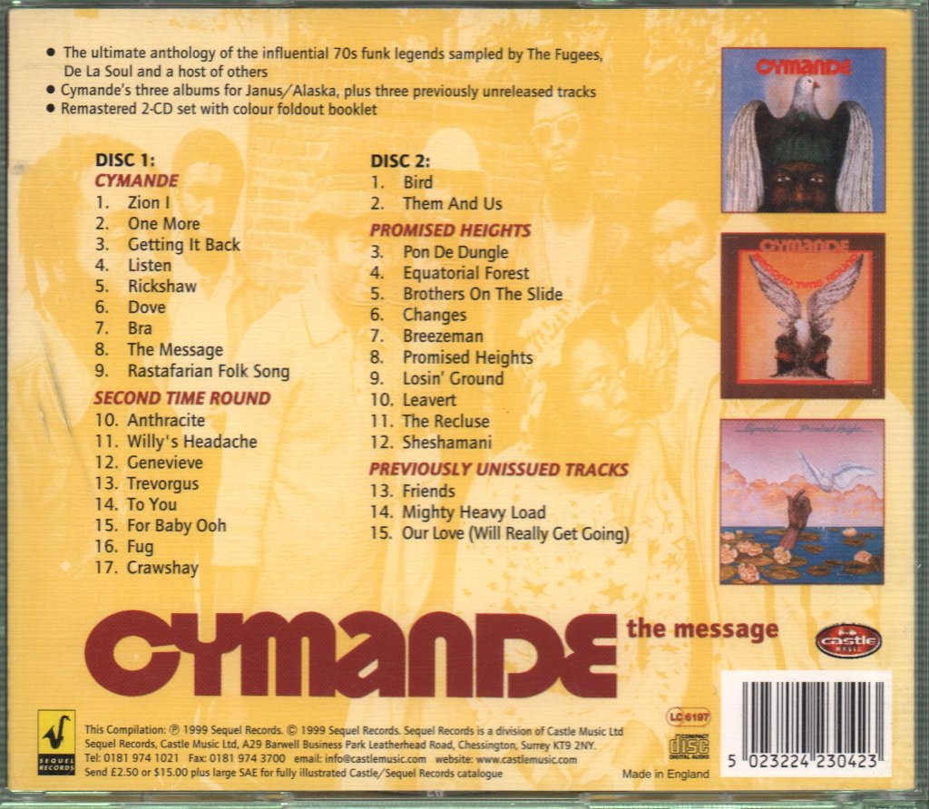 Cymande - Message - Double Cd