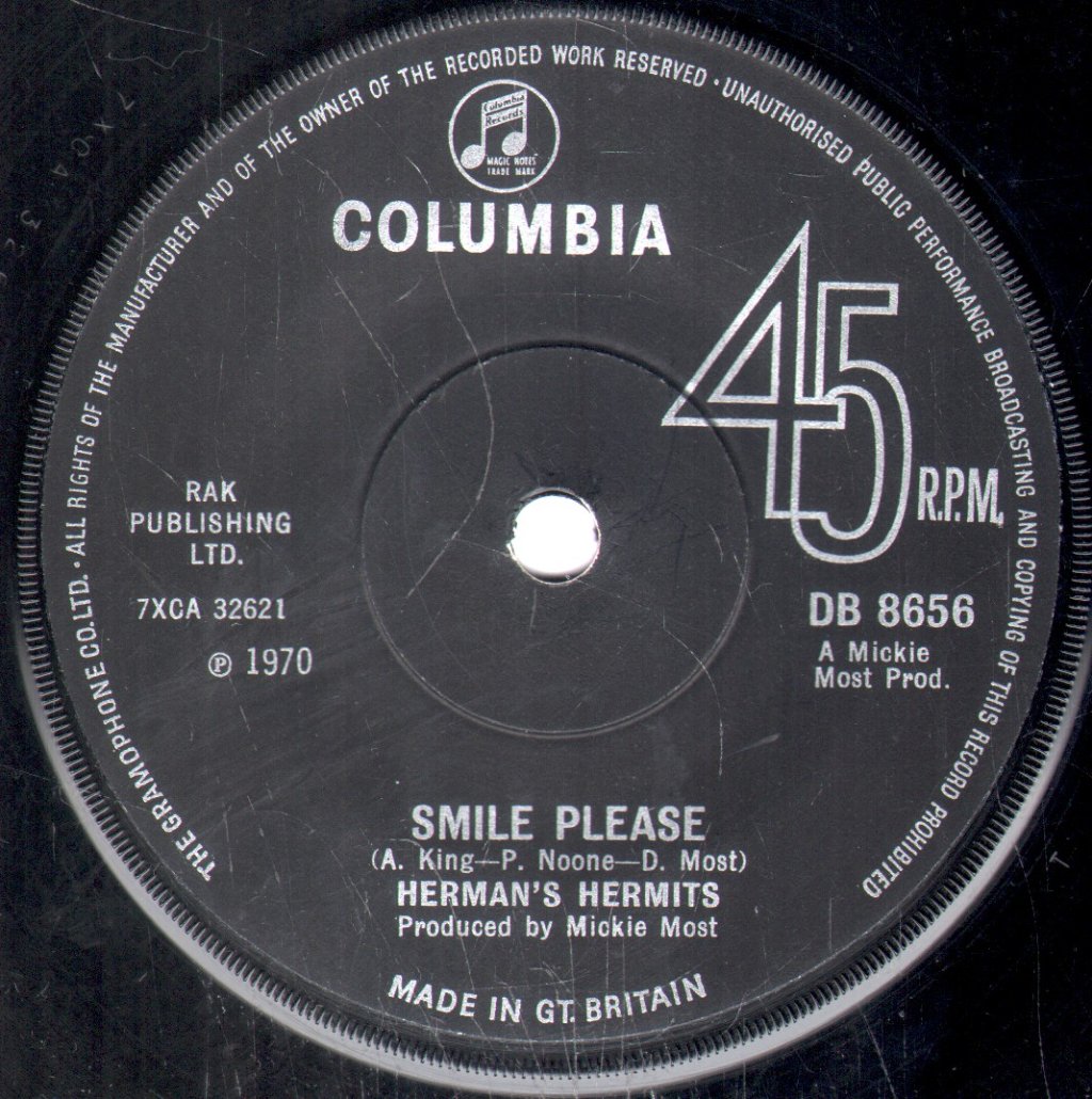 Herman's Hermits - Years May Come Years May Go - 7 Inch