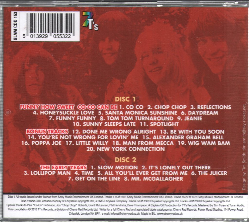 Sweet - Funny How Sweet CoCo Can Be - Double Cd