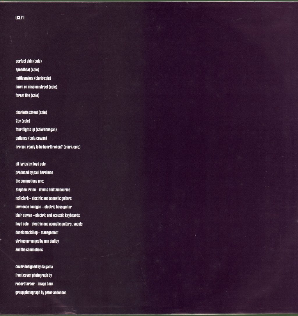 Lloyd Cole And The Commotions - Rattlesnakes - Lp