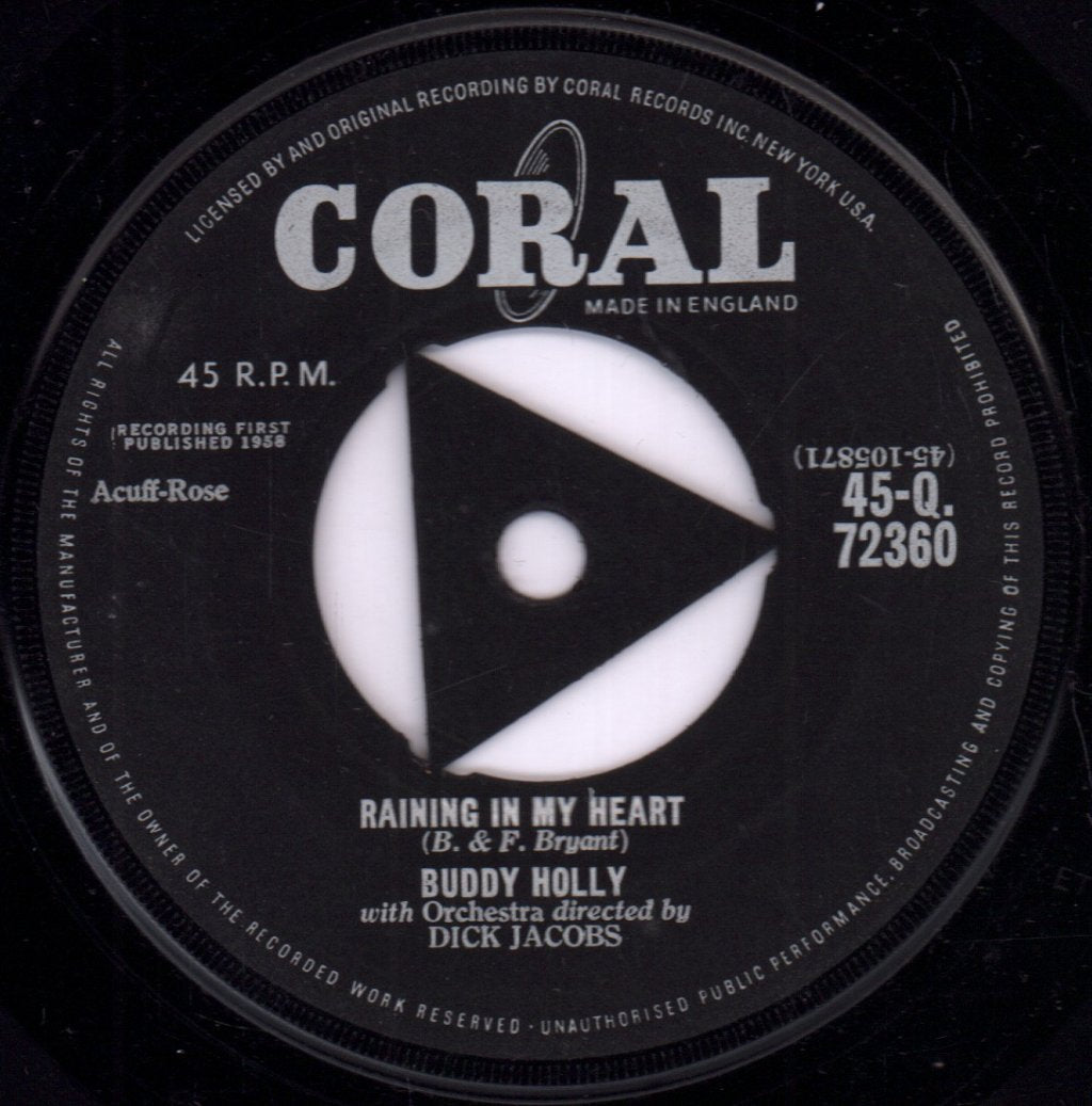 Buddy Holly - It Doesn't Matter Anymore - 7 Inch