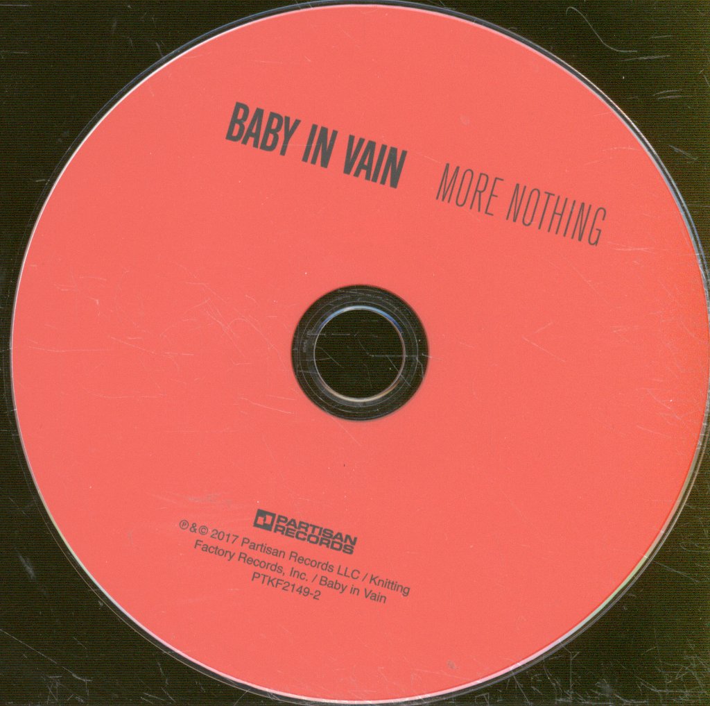 Baby In Vain - More Nothing - Cd