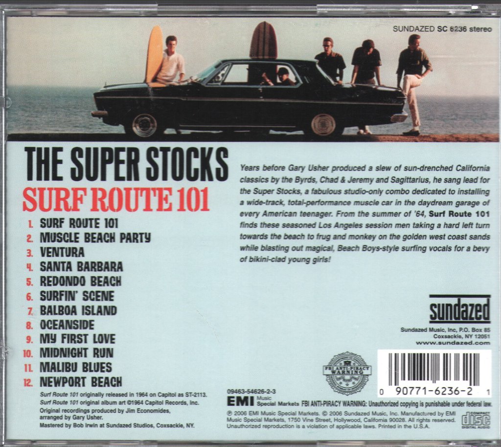 Super Stocks - Surf Route 101 - Cd