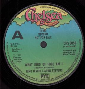 Nino Tempo And April Stevens - What Kind Of Fool Am I - 7 Inch
