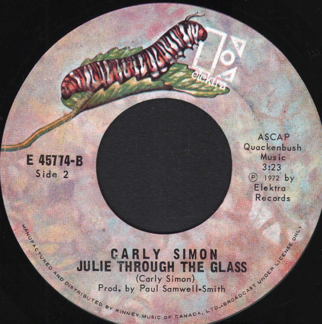 Carly Simon - Legend In Your Own Time - 7 Inch