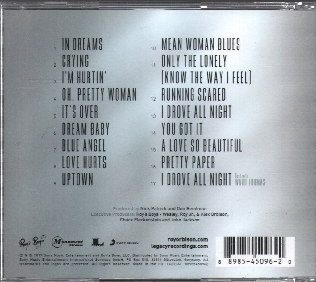 Roy Orbison With The Royal Philharmonic Orchestra - A Love So Beautiful - Cd