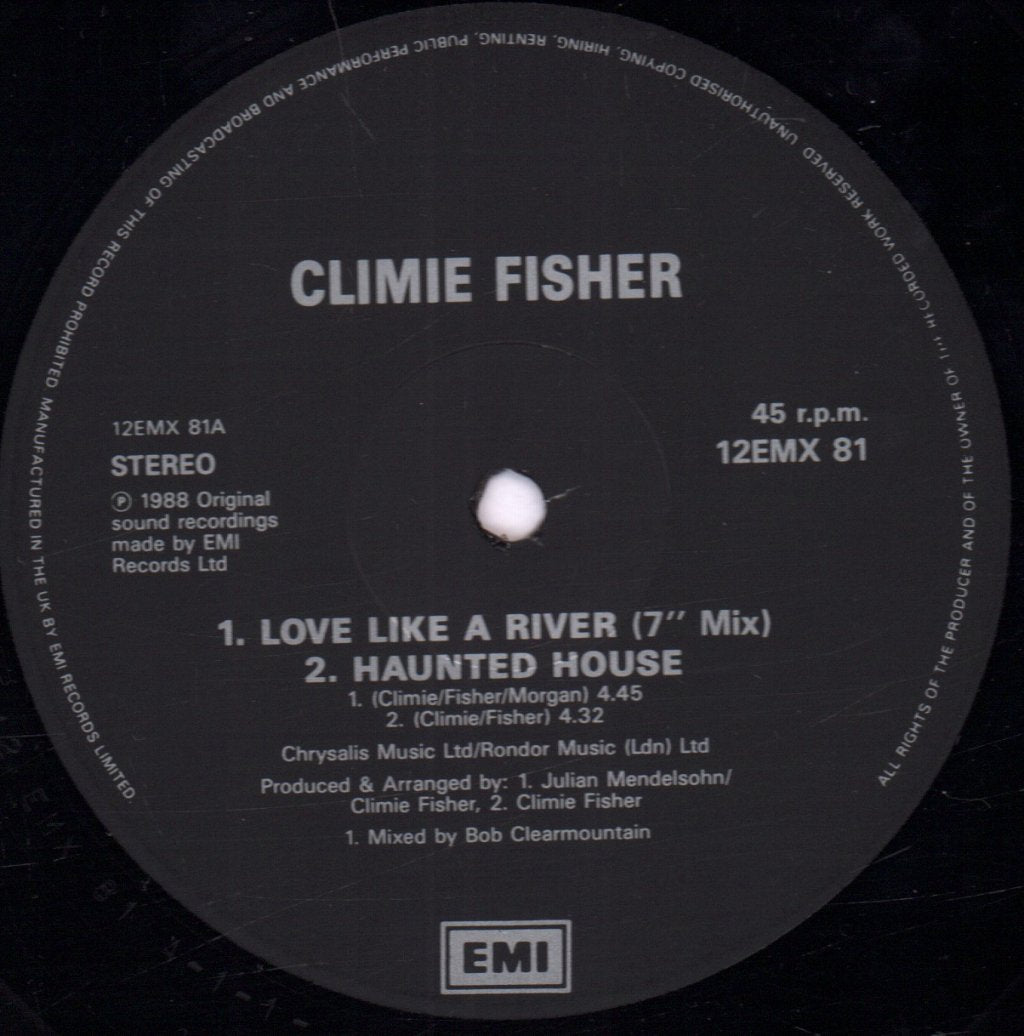 Climie Fisher - Love Like A River - 12 Inch