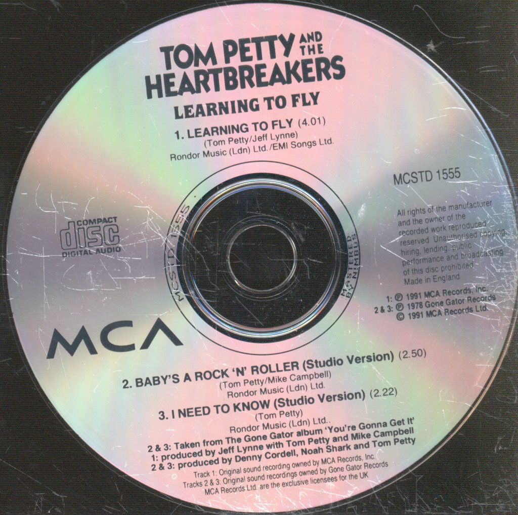 Tom Petty And The Heartbreakers - Learning To Fly - Cd